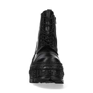 New Rock schwarze Gothic-Lederstiefel-WALL083C-S5