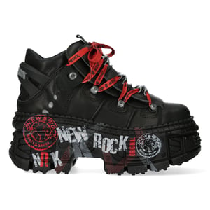 New Rock Punk Goth Lederstiefel-WALL106-C9