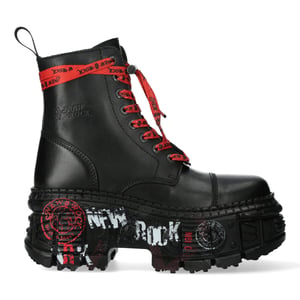 New Rock Punk Plateau-Lederstiefel-WALL126CCT-C1