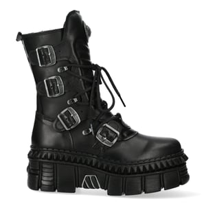 New Rock mittelhohe Leder-Plateaustiefel-WALL373-S6