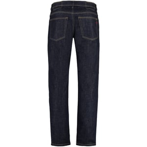 Diesel D-Fining Tapered Jeans aus dunkelblauem Denim