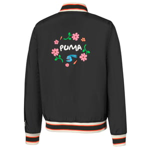 Puma x Randomevent Bomber Graphic Logo Jacke schwarz 596661 01