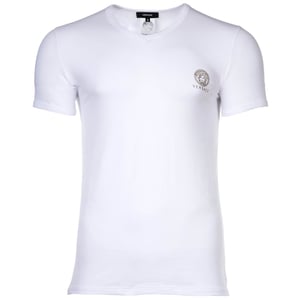 Versace Short Sleeves V Neck T-Shirt