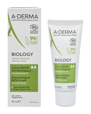 A-Derma Biology Dermatological Rich Cream.