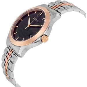 Gucci YA1264106 Dive schwarzes Zifferblatt Herrenuhr