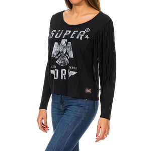 Colorado Fringe G60000GN Langarmpullover für Damen