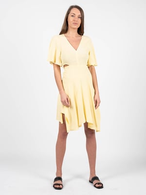 Patrizia Pepe Kleid Frau's Gelb