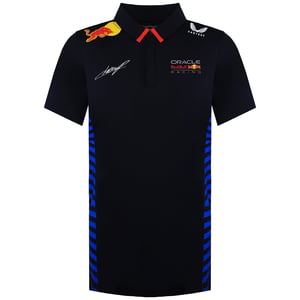 Red Bull Racing Offizielle Teamkollektion 11 Perez Herren Navy Polo-Shirt