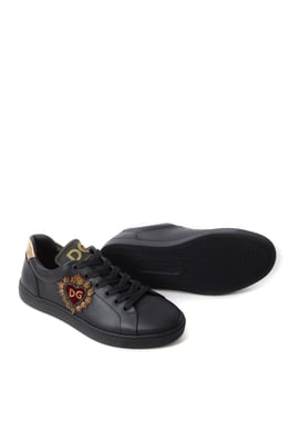 Dolce & Gabbana Men Embroidered Low-top Sneakers