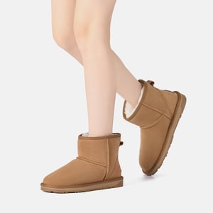 EVER AU Damen Emu Mini Klassische Stiefel