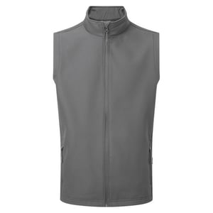 Premier Mens Windchecker Recycled Printable Gilet (dunkelgrau)
