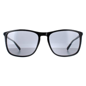 Calvin Klein Rectangle Mens Shiny Schwarz Solid Smoke Grau CK20524S