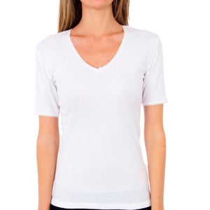 APP01BS Kurzarm-Thermo-T-Shirt für Frauen