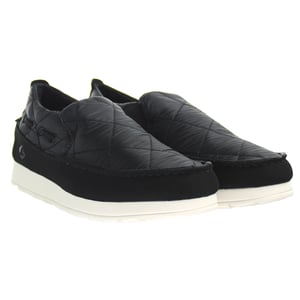Sperry Moc-Sider Nylon Herren schwarze Schuhe