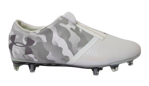 Under Armour UA Spotlight White Leder FG Football Stiefel - Herren