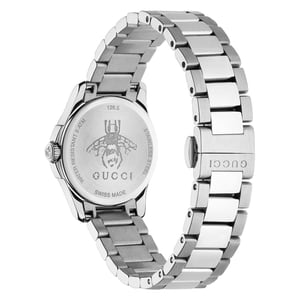 Gucci YA126573 G-Timeless Schwarzes Zifferblatt Unisex-Uhr