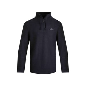 Weird Fish - "Cruiser" Pullover mit kurzem Reißverschluss für Herren (Marineblau)