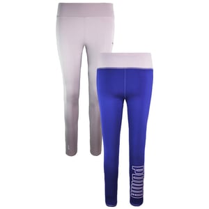 Puma Trockenzelle enge Lauftraining Lila Blue Womens Leggings 519991 01