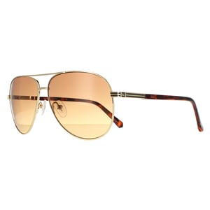 Guess Aviator Herren Gold Braun Farbverlauf GU00043