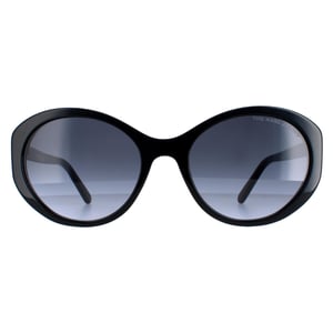 Marc Jacobs Oval Womens Schwarz Dunkelgrau Gradient 520/S