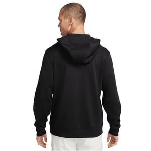 Nike Herren Dri-FIT Golf Hoodie (Schwarz/Silber gebürstet)