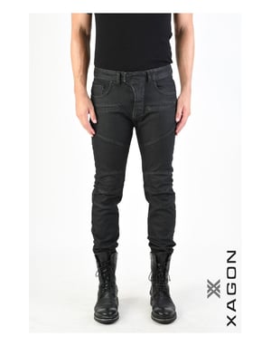 Xagon Jeans Bikers Herren schwarz