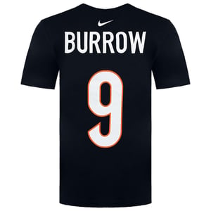 Nike NFL Cincinnati Bengals 9 Joe Burrow Herren-T-Shirt