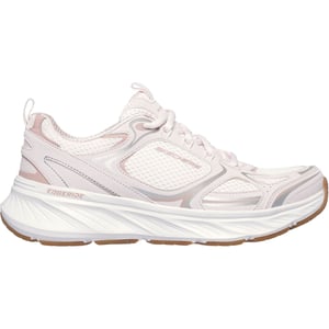 Skechers Edgeride Silver Eclipse synthetische Damensneaker in Rosa