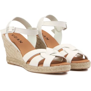 V.gan Vegane Rhabarber-Espadrillesandalen