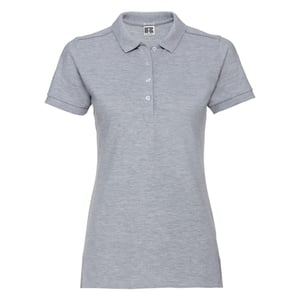 Russell - Poloshirt für Damen (Helle Oxfordfarbe meliert)