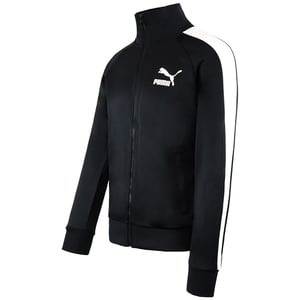 Puma ikonische T7 -Männerschwarze Trackjacke