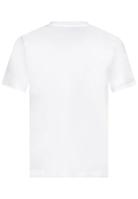 Nike Herren Court Swoosh Logo T-Shirt in Weiß