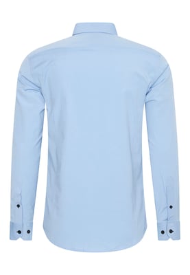 Rusty Neal Overhemd Slim Fit  Blau