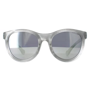 Moncler ML0087 20D grau transparent grau Spiegel Sonnenbrille