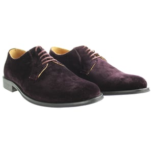Hackett Derby Herren dunkle lila Schuhe