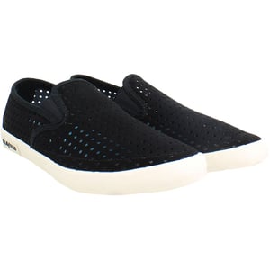 Seavees Baja Portal Damen schwarze Schuhe