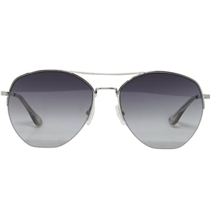 Calvin Klein CK20121S 045 Silberne Sonnenbrille