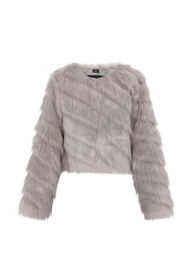 Mymo Jacke Damen grau