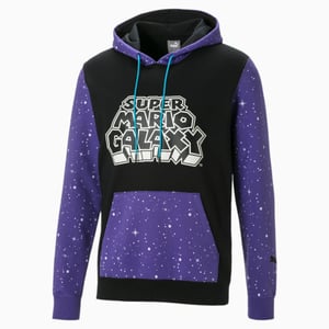 Puma Super Mario Nintendo Black Purple Hoodie 589098 02