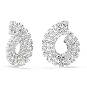 Swarovski 'Matrix Tennis' Damen Ohrhänger aus Metall - Silber 5705834