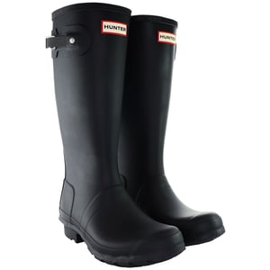 Hunter Original Gummistiefel für große Kinder, Schwarz