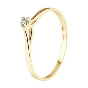 DIADEMA - Ring - Diamanten - Gelbgold