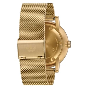 Adidas Herren Uhr Quarz Gold