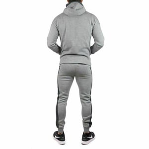 Nike Air Herren Fleece-Trainingsanzug Full Set Grau