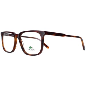 Lacoste Square Unisex Braun Havanna Burgund Brille