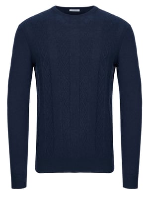 Malo Optimum Kaschmir Pullover navy