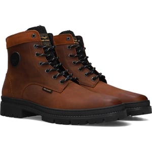 PME Legend Schnürstiefel für ihn. Die Schnürstiefel sind aus hochwertigem Leder gefertigt. Der Schnürstiefel hat eine herausnehmbare EVA-Einlegesohle, die für eine angenehme Dämpfung sorgt. Marke: PME LegendModellname: LexingterKategorie: Herren-SchnürstiefelMaterialien: LederFarbe: cognac