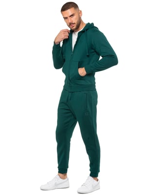 Enzo | Herren Zip Hoodie Trainingsanzug Set - Grün