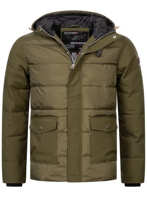 Geographical Norway Steppjacke Khaki
