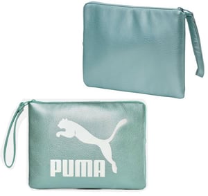 Puma Damen Prime Metallic Aqua Clutch